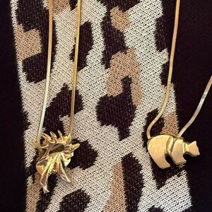 😍Gorgeous Sam Ferraro 1991 14K Gold Pendent